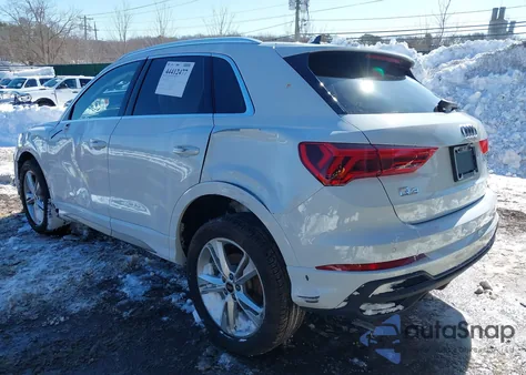 2024 Audi Q3 Premium 45 Tfsi S Line Quattro Tiptronic z USA, uszkodzony, nr VIN WA1DECF34R1163774